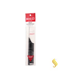 Red Kiss Heat Resistant Parting Pin Tail Comb Peine